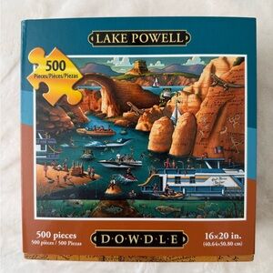 Dowdle 'Lake Powell' 500-Piece Puzzle - Artwork